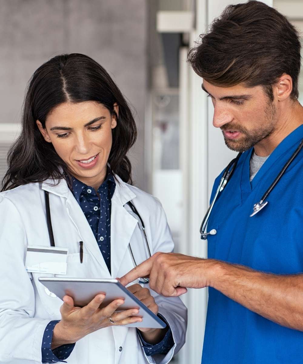 Medical professional at sea